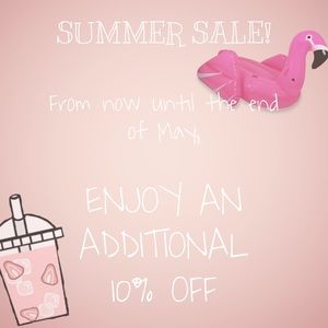 SUMMER SALE!!!